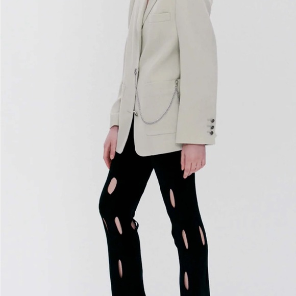 Cut Out Knit Pants - Picture 5 of 6